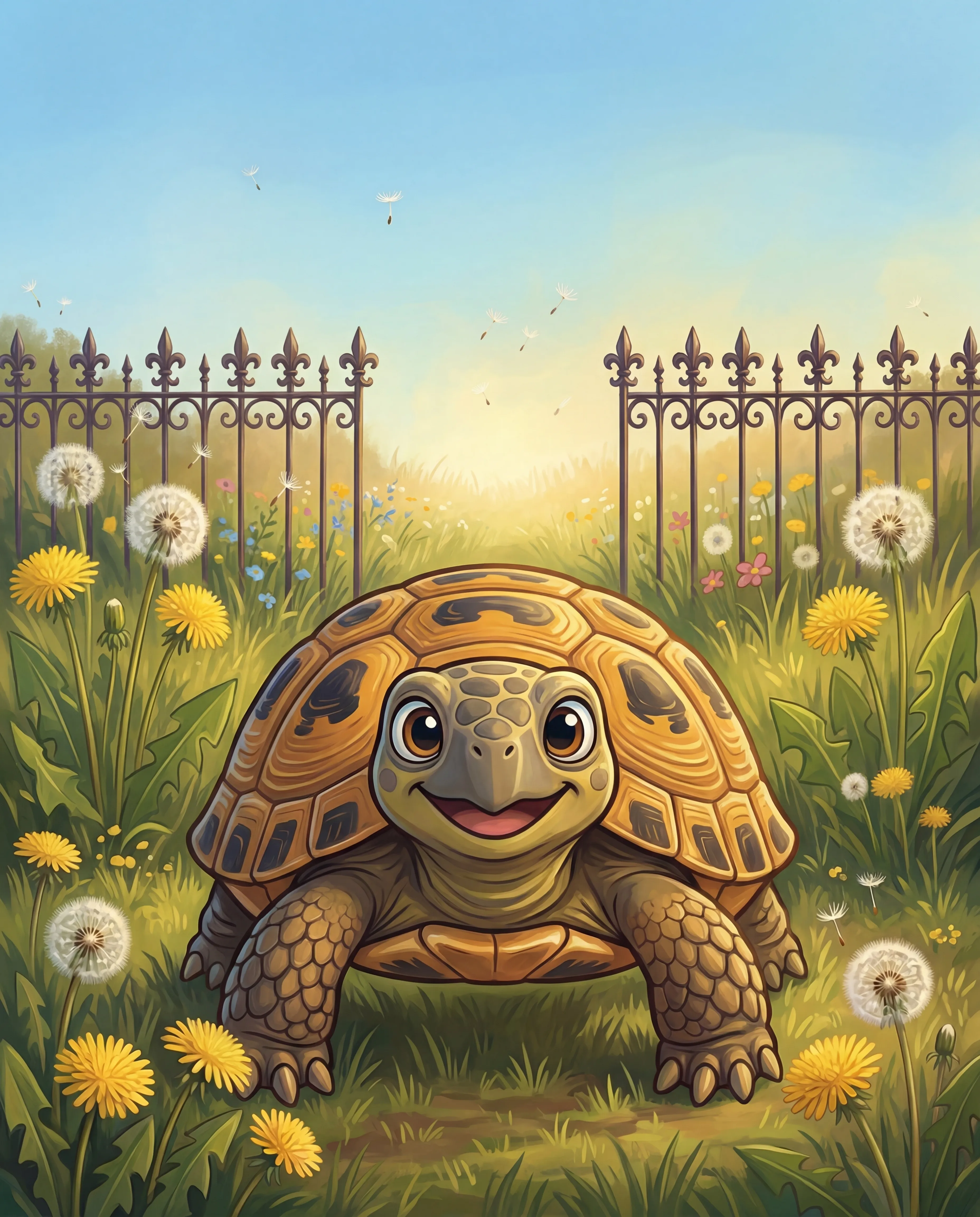 Tertl art print — Beyond the Fence